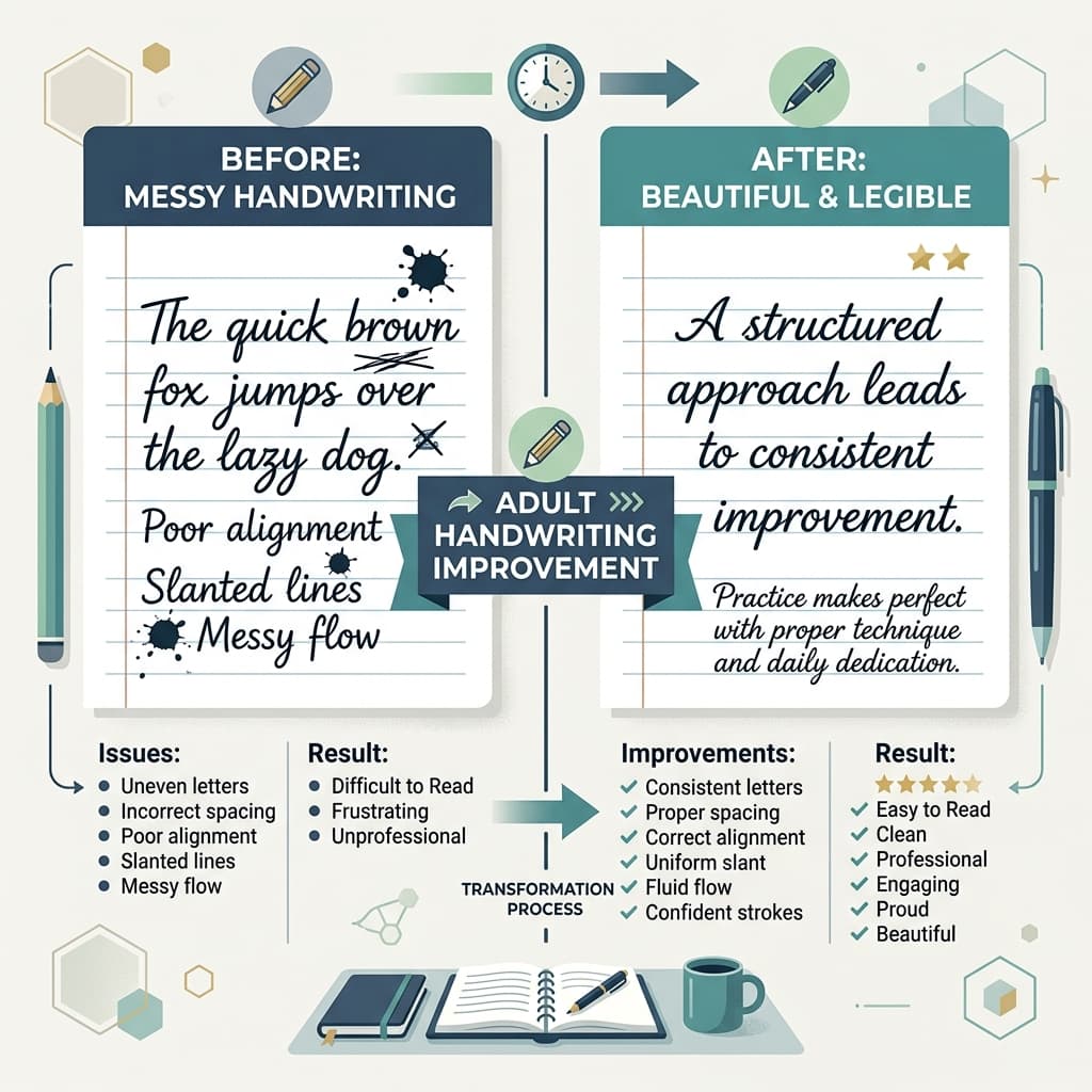 Handwriting Improvement for Adults: A Structured System That Works