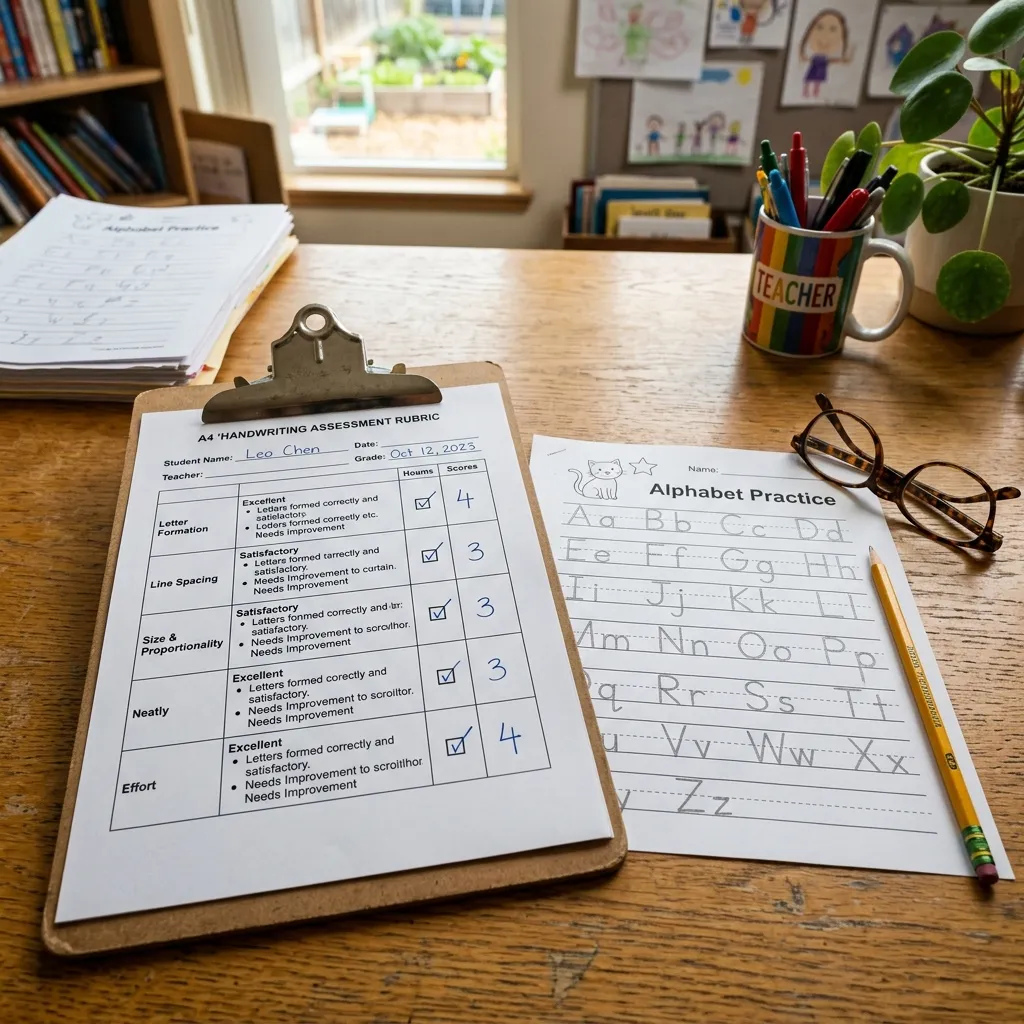 How to Assess Handwriting Quality: A DIY Evaluation Rubric for Parents and Teachers