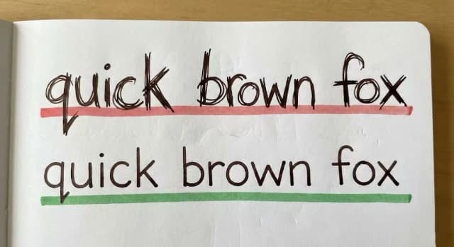 Why is my handwriting bad?