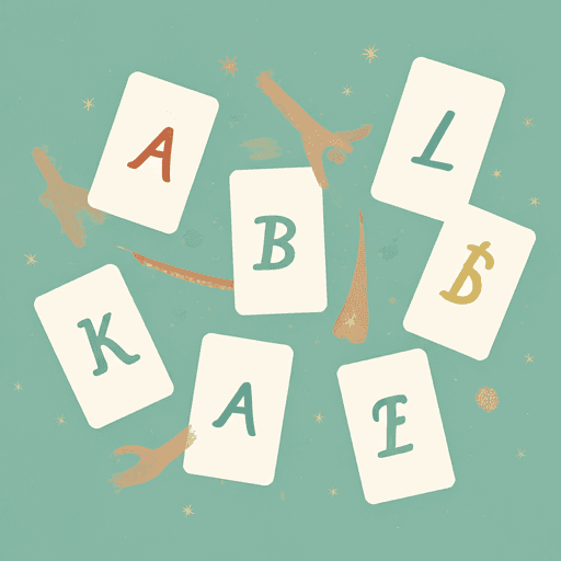 A clean, modern tech-forward illustration of an AI handwriting analysis process with vibrant coral and teal accents.